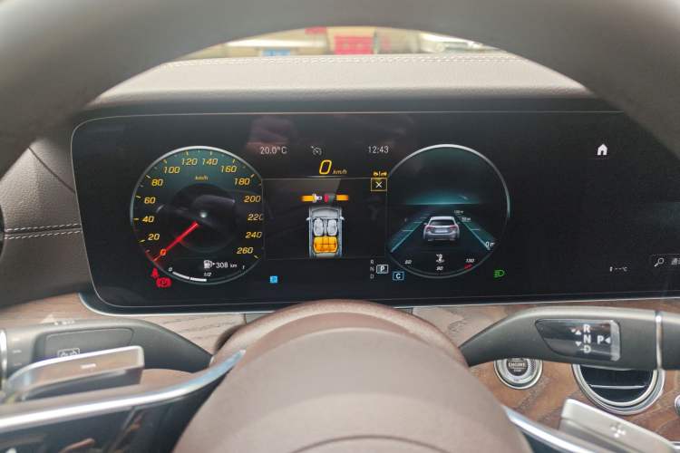 Used Mercedes-Benz E-Class 2023 Updated E 300 L Luxury Edition Instrument Cluster