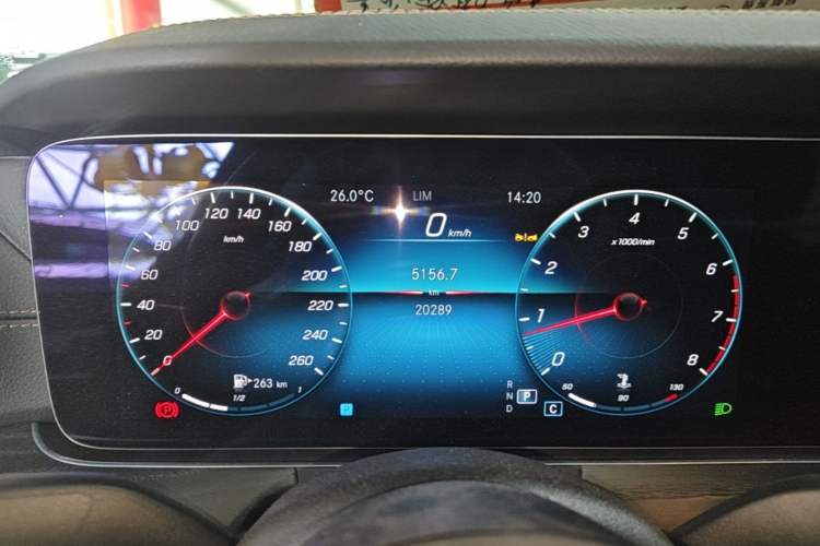 Used Mercedes-Benz E-Class 2023 Restyled E 300 L Sporty and Stylish Edition Instrument Cluster