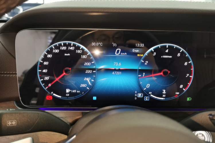 Used Mercedes-Benz E-Class 2023 E 300 L Luxury Model Instrument Cluster