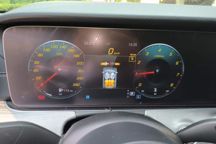 Used Mercedes-Benz E-Class 2023 E 300 L Stylish Model Instrument Cluster