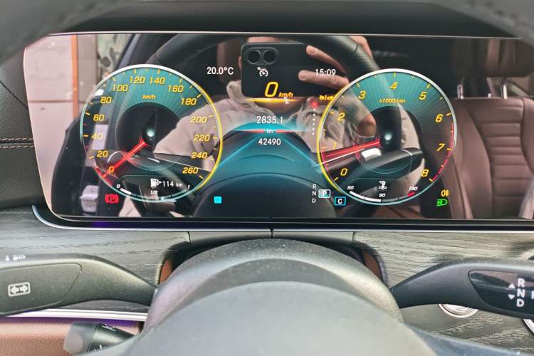 Used Mercedes-Benz E-Class 2023 Restyled E 300 L Sporty and Stylish Edition Instrument Cluster