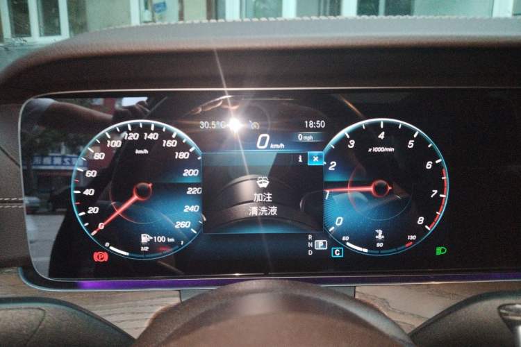 Used Mercedes-Benz E-Class 2023 Updated E 300 L Luxury Edition Instrument Cluster