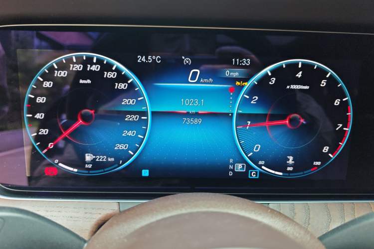 Used Mercedes-Benz E-Class 2023 E 300 L Luxury Model Instrument Cluster