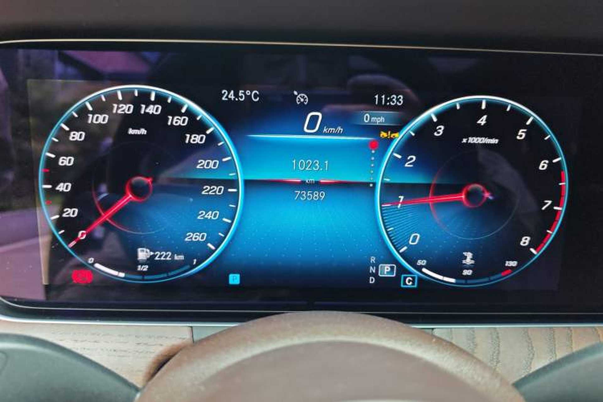 Used Mercedes-Benz E-Class 2023 E 300 L Luxury Model Instrument Cluster