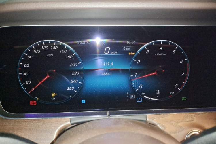 Used Mercedes-Benz E-Class 2023 E 300 L Luxury Model Instrument Cluster
