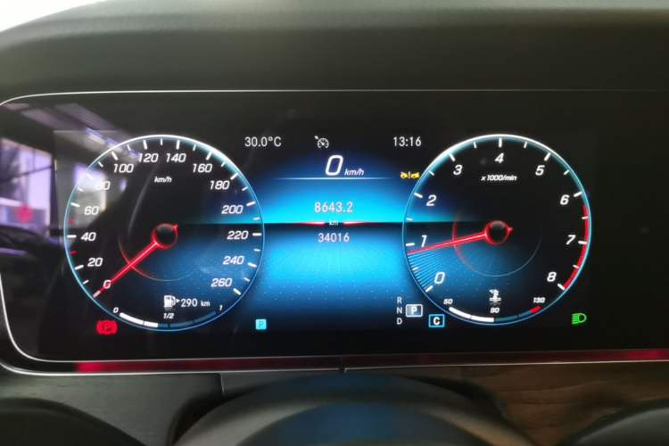 Used Mercedes-Benz E-Class 2023 E 300 L Sporty and Stylish Model Instrument Cluster