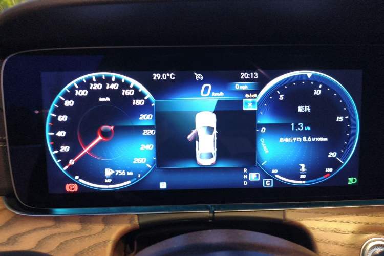 Used Mercedes-Benz E-Class 2023 Updated E 300 L Luxury Edition Instrument Cluster