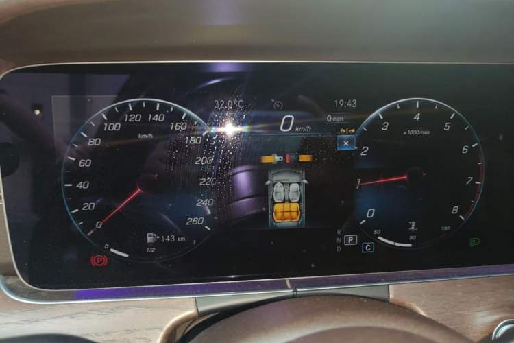 Used Mercedes-Benz E-Class 2023 E 300 L Stylish Model Instrument Cluster