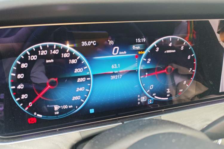 Used Mercedes-Benz E-Class 2023 Restyled E 300 L Sporty and Stylish Edition Instrument Cluster
