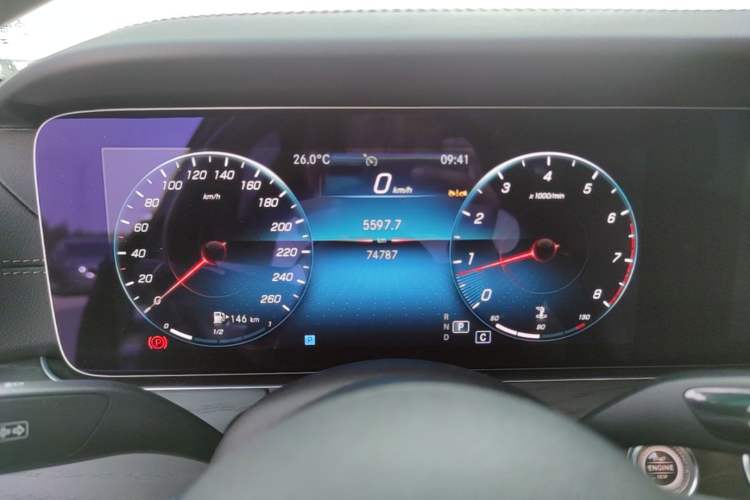 Used Mercedes-Benz E-Class 2023 Restyled E 260 L Sport Edition Instrument Cluster