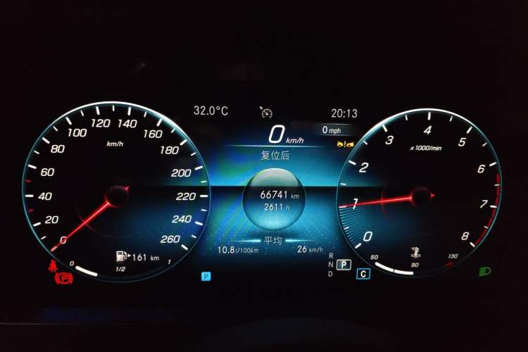 Used Mercedes-Benz E-Class 2023 E 300 L Sporty and Stylish Model Instrument Cluster
