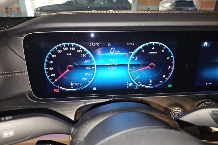 Used Mercedes-Benz E-Class 2023 E 300 L Sporty and Stylish Model Instrument Cluster