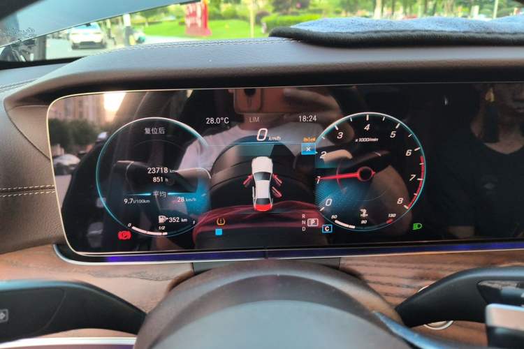 Used Mercedes-Benz E-Class 2023 E 300 L Sporty and Stylish Model Instrument Cluster