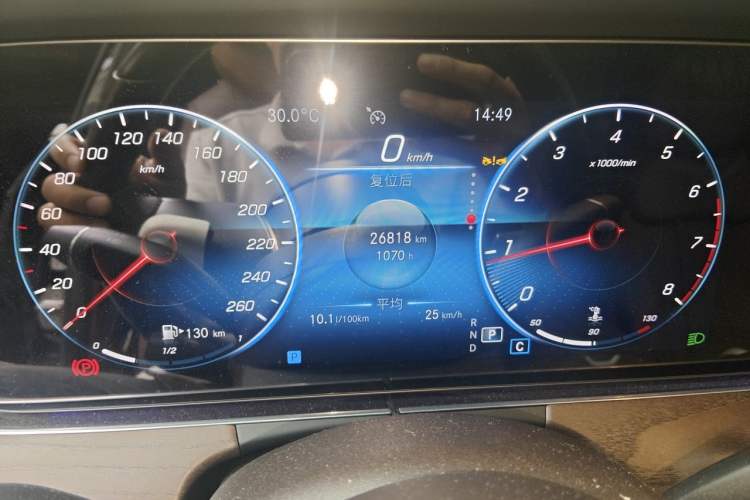 Used Mercedes-Benz E-Class 2023 E 300 L Luxury Model Instrument Cluster
