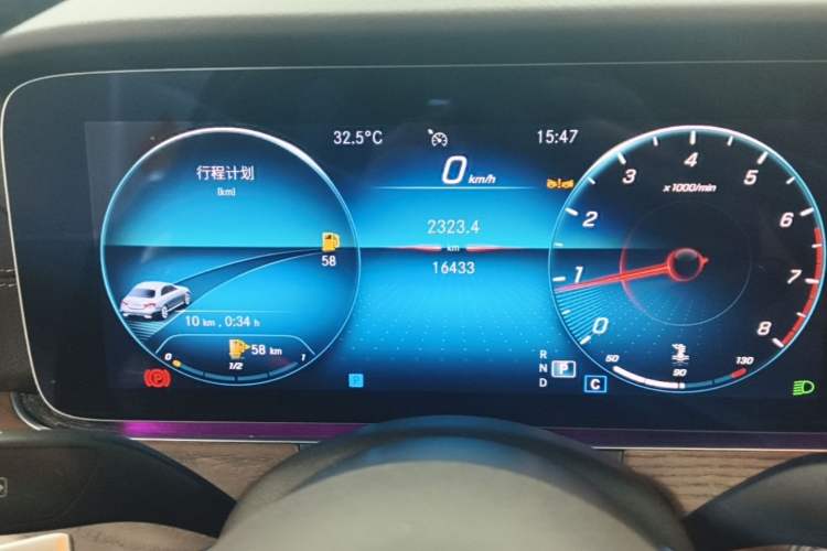 Used Mercedes-Benz E-Class 2023 E 300 L Stylish Model Instrument Cluster