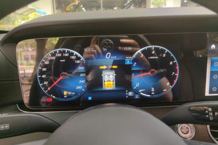 Used Mercedes-Benz E-Class 2023 E 300 L Sporty and Stylish Model Instrument Cluster