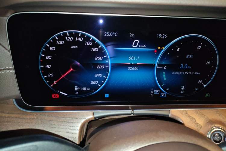 Used Mercedes-Benz E-Class 2023 E 300 L Stylish Model Instrument Cluster