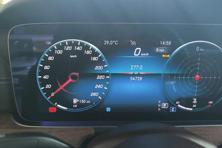 Used Mercedes-Benz E-Class 2023 Updated E 300 L Luxury Edition Instrument Cluster