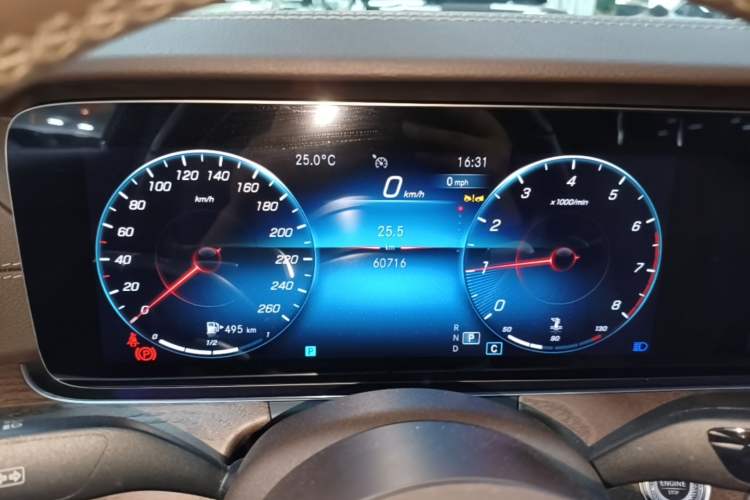 Used Mercedes-Benz E-Class 2023 E 300 L Luxury Model Instrument Cluster