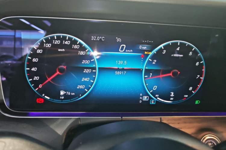 Used Mercedes-Benz E-Class 2023 E 300 L Sporty and Stylish Model Instrument Cluster