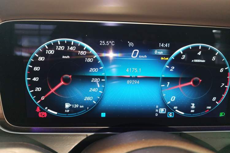 Used Mercedes-Benz E-Class 2023 E 300 L Luxury Model Instrument Cluster