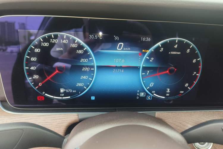 Used Mercedes-Benz E-Class 2023 E 300 L Stylish Model Instrument Cluster