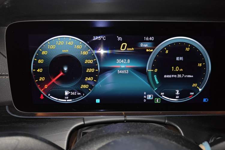 Used Mercedes-Benz E-Class 2023 E 300 L Stylish Model Instrument Cluster