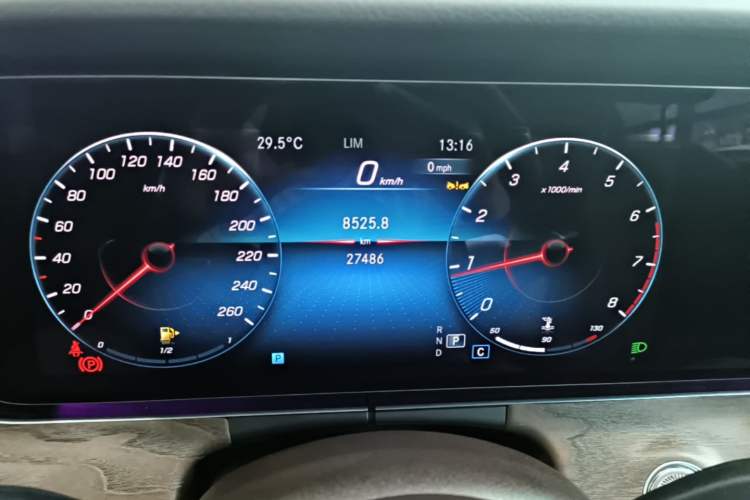 Used Mercedes-Benz E-Class 2023 Updated E 300 L Luxury Edition Instrument Cluster