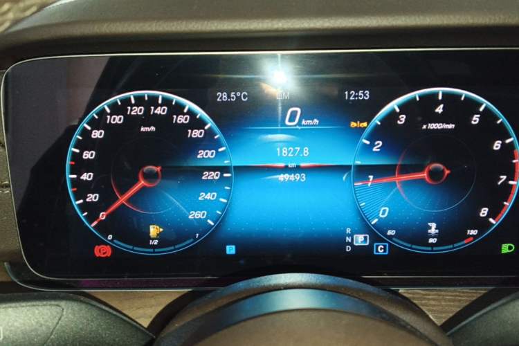 Used Mercedes-Benz E-Class 2023 Updated E 300 L Luxury Edition Instrument Cluster