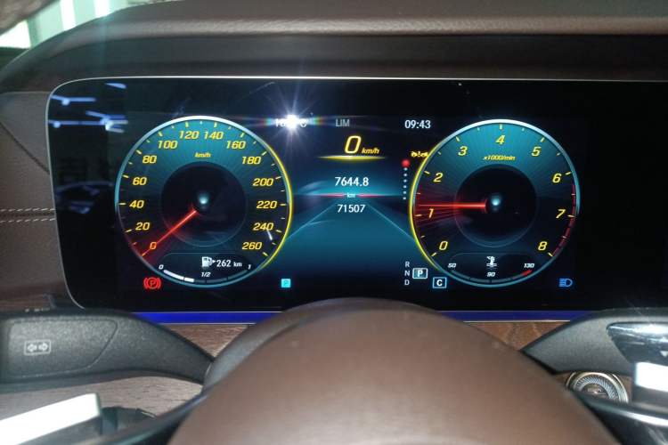 Used Mercedes-Benz E-Class 2023 Updated E 300 L Luxury Edition Instrument Cluster