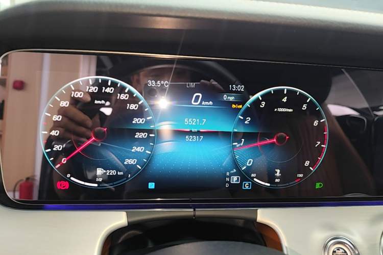 Used Mercedes-Benz E-Class 2023 E 260 Coupe Instrument Cluster