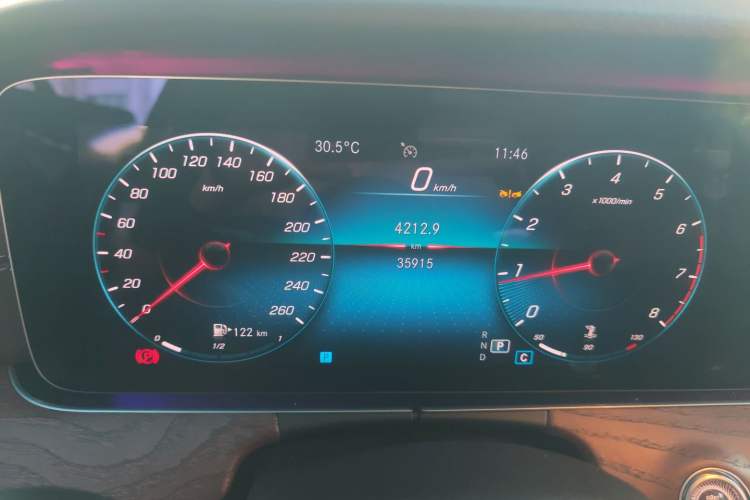 Used Mercedes-Benz E-Class 2023 E 300 L Stylish Model Instrument Cluster