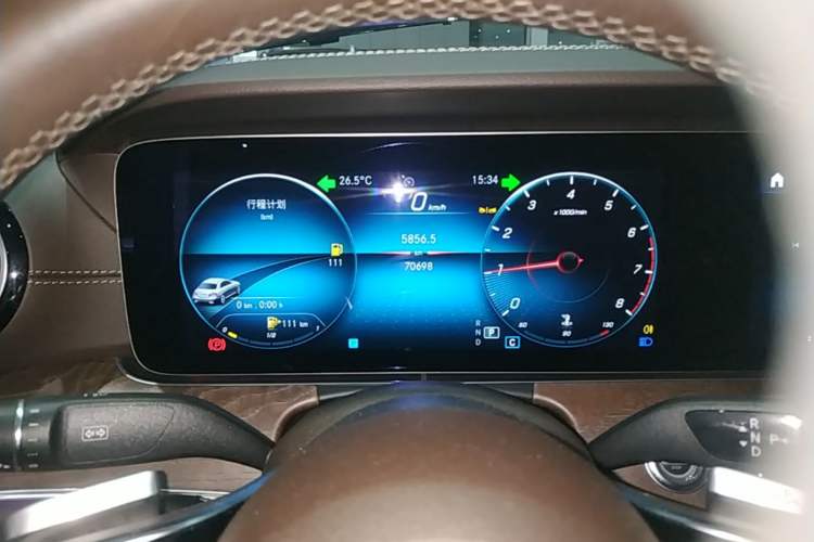 Used Mercedes-Benz E-Class 2023 E 300 L Luxury Model Instrument Cluster