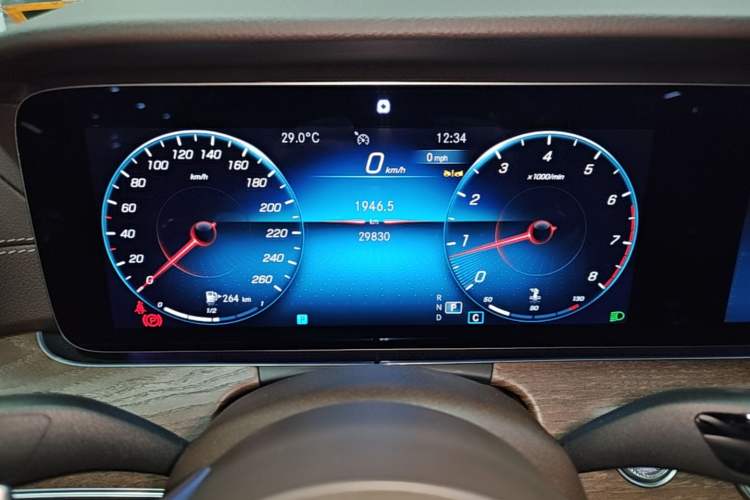 Used Mercedes-Benz E-Class 2023 E 300 L Luxury Model Instrument Cluster