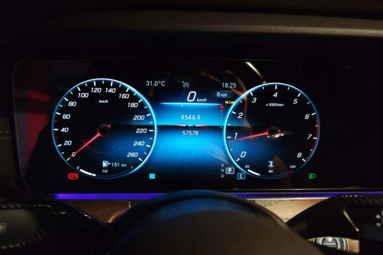 Used Mercedes-Benz E-Class 2023 Updated E 300 L Luxury Edition Instrument Cluster