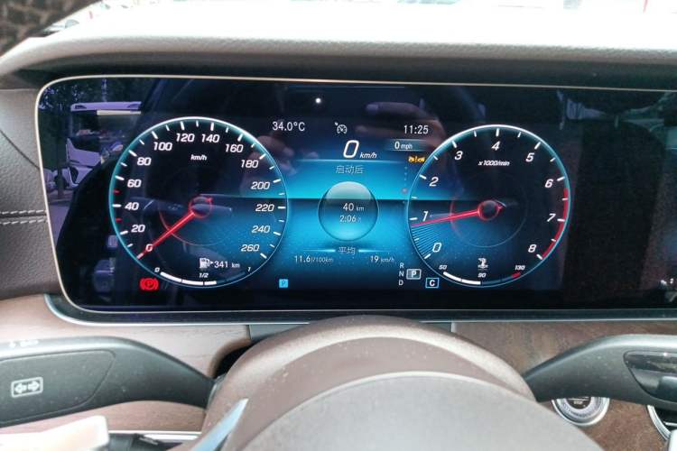 Used Mercedes-Benz E-Class 2023 E 300 L Luxury Model Instrument Cluster