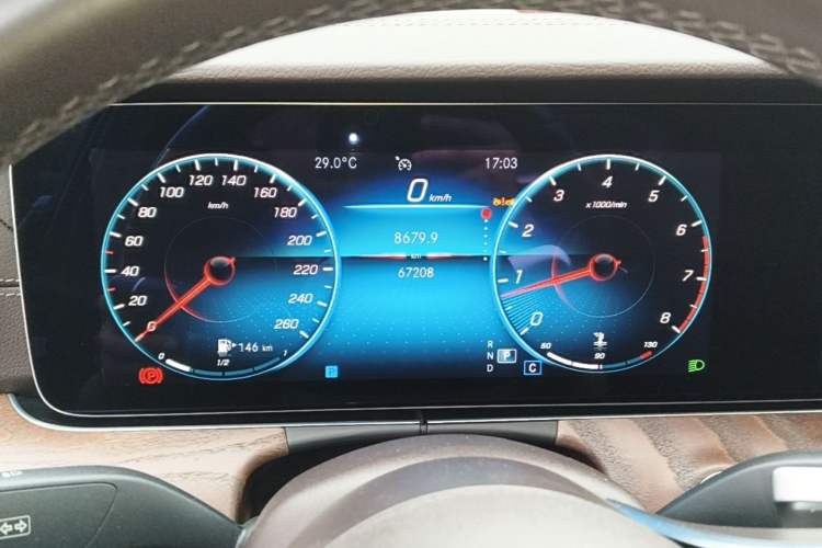 Used Mercedes-Benz E-Class 2023 E 300 L Luxury Model Instrument Cluster