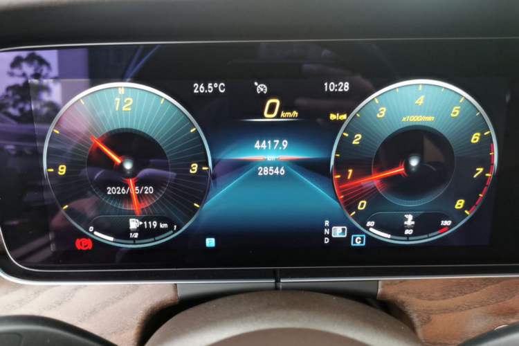 Used Mercedes-Benz E-Class 2023 E 300 L Luxury Model Instrument Cluster