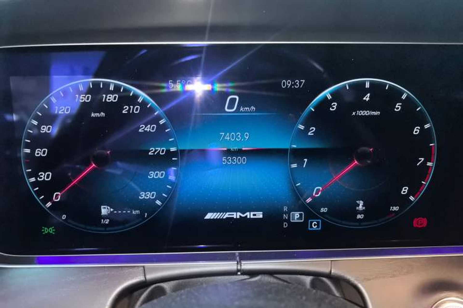 Used Mercedes-Benz E-Class 2023 Restyled E 300 L Sporty and Stylish Edition Instrument Cluster