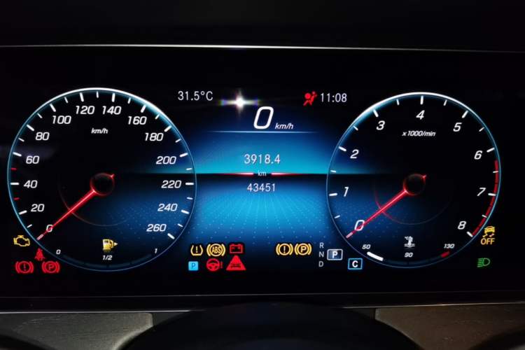 Used Mercedes-Benz E-Class 2023 Updated E 300 L Luxury Edition Instrument Cluster