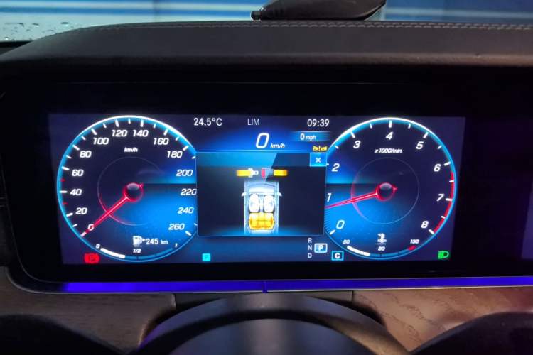 Used Mercedes-Benz E-Class 2023 E 300 L Luxury Model Instrument Cluster