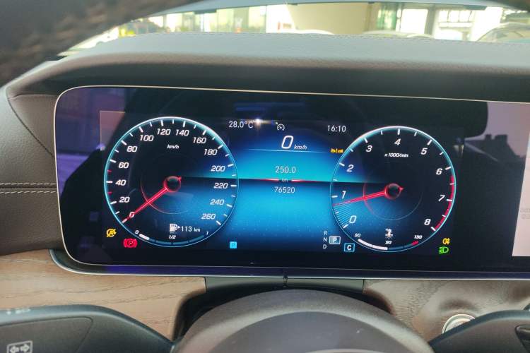 Used Mercedes-Benz E-Class 2023 E 300 L Stylish Model Instrument Cluster