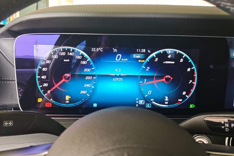 Used Mercedes-Benz E-Class 2023 E 300 L Sporty and Stylish Model Instrument Cluster