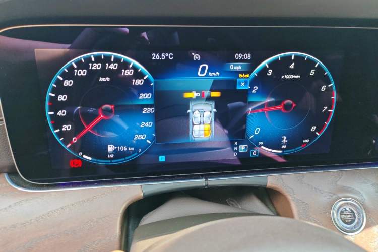 Used Mercedes-Benz E-Class 2023 E 300 L Luxury Model Instrument Cluster