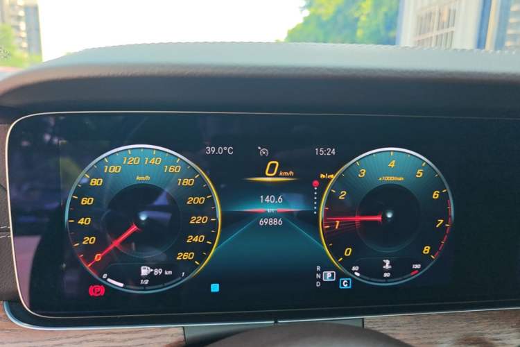 Used Mercedes-Benz E-Class 2023 Updated E 300 L Luxury Edition Instrument Cluster