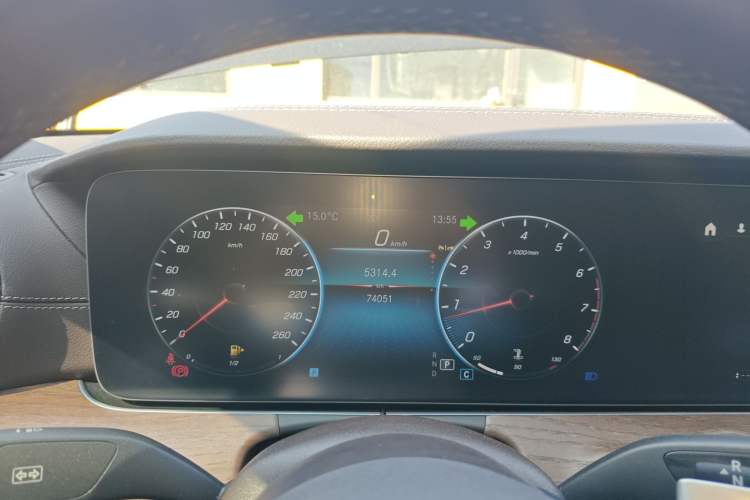 Used Mercedes-Benz E-Class 2023 Updated E 300 L Luxury Edition Instrument Cluster