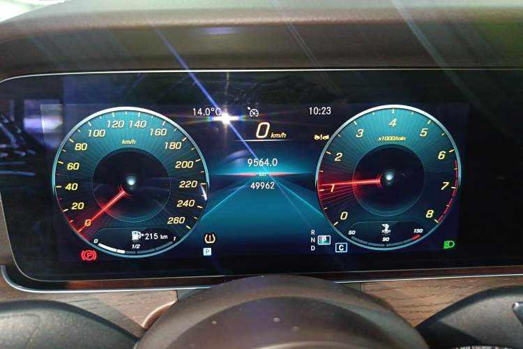 Used Mercedes-Benz E-Class 2023 E 300 L Stylish Model Instrument Cluster