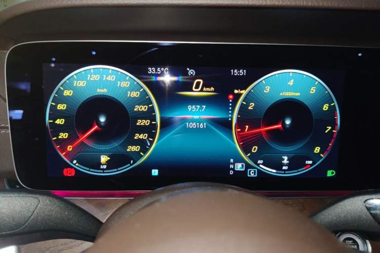 Used Mercedes-Benz E-Class 2023 Updated E 300 L Luxury Edition Instrument Cluster