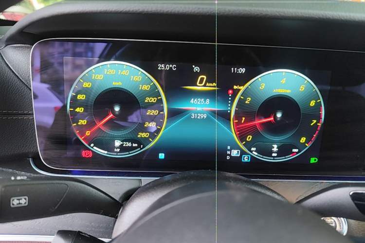 Used Mercedes-Benz E-Class 2023 Restyled E 300 L Sporty and Stylish Edition Instrument Cluster