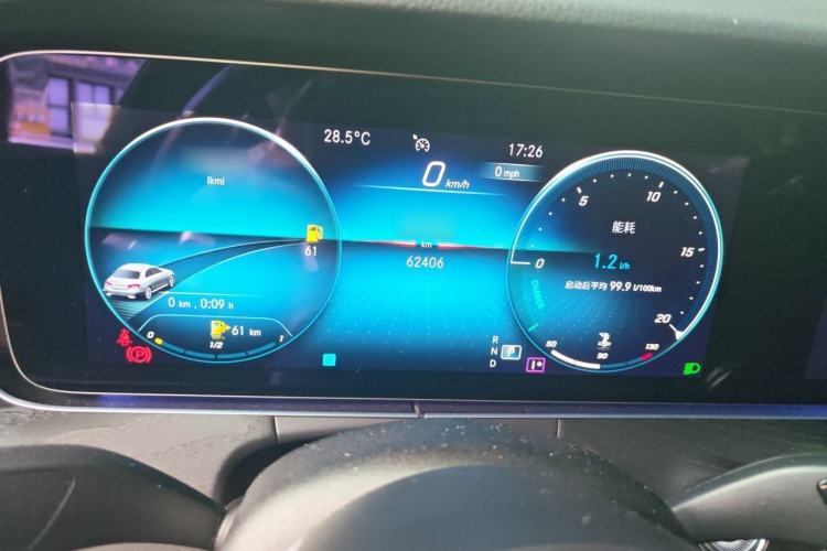 Used Mercedes-Benz E-Class 2023 E 300 L Sporty and Stylish Model Instrument Cluster